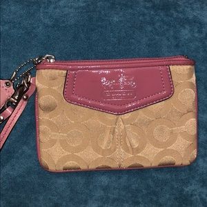 Coach wristlet.